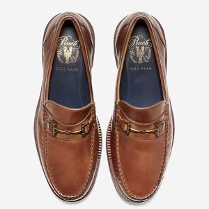 Cole Haan Pinch Sanford Bit British Tan Loafers